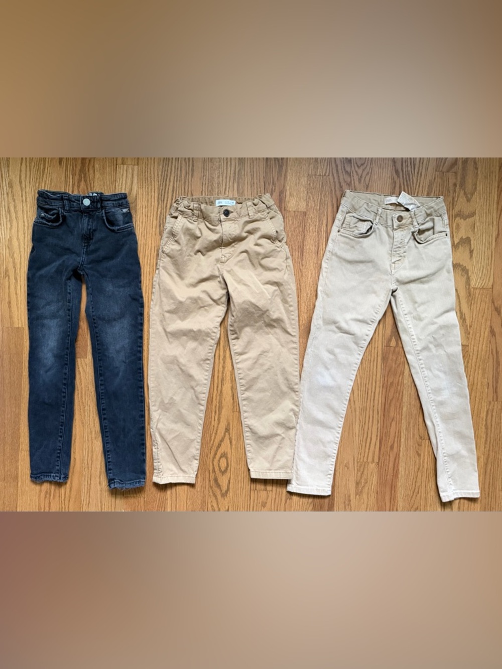 3 pairs of Zara boys pants